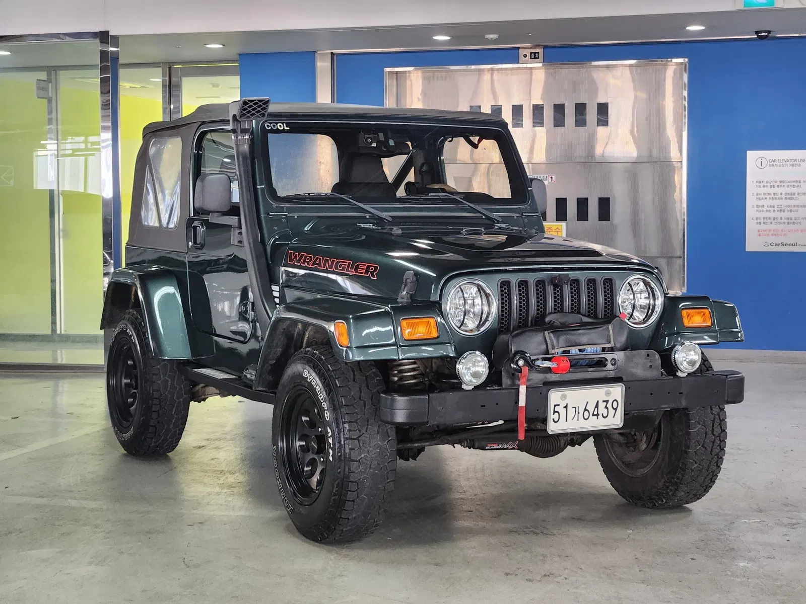 Jeep Wrangler (TJ) 4.0 2003 — photo 1 sur 20