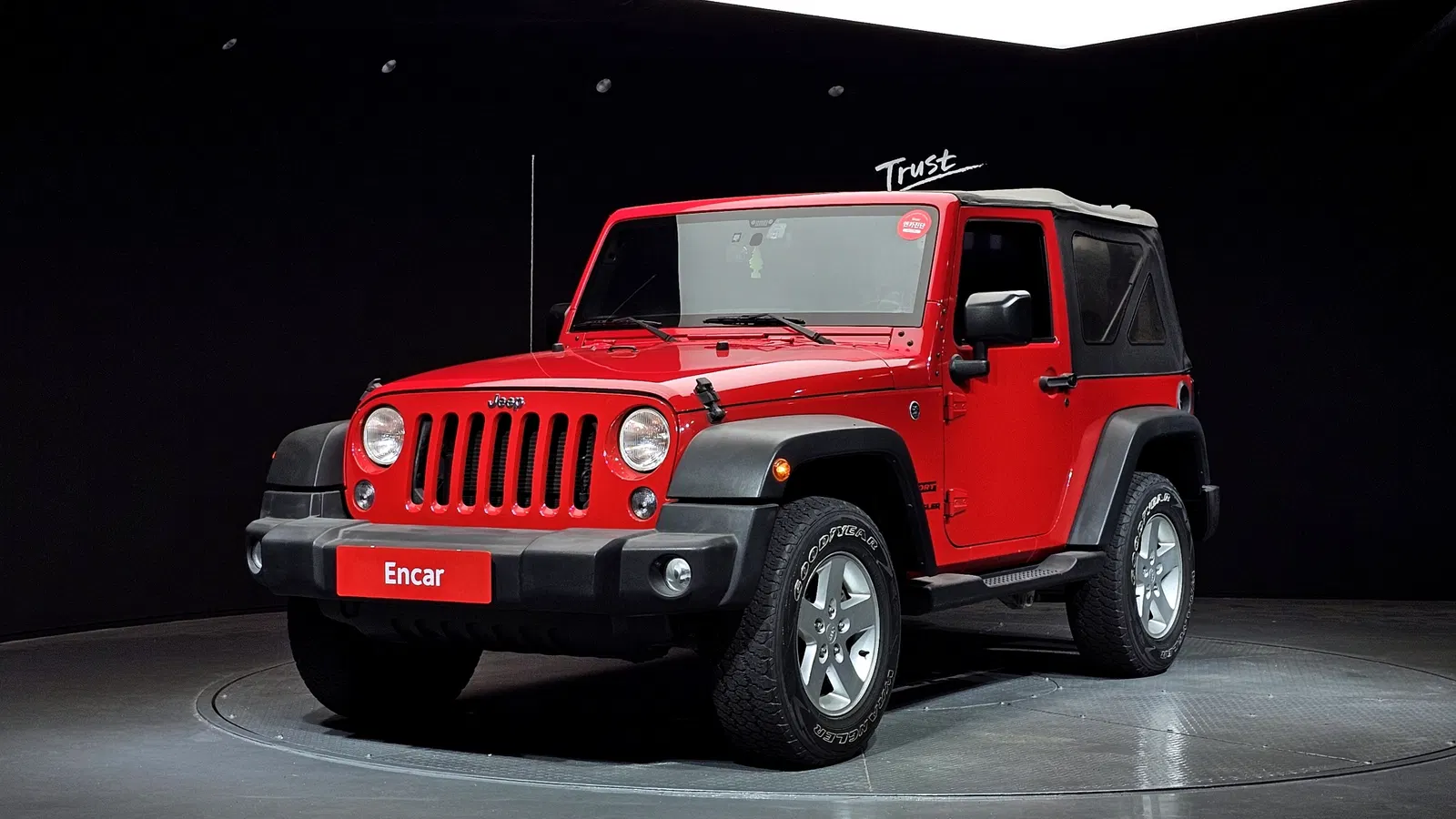 Jeep Wrangler (JK) 3.6 Sport 2 portes 2016 — photo 1 sur 20