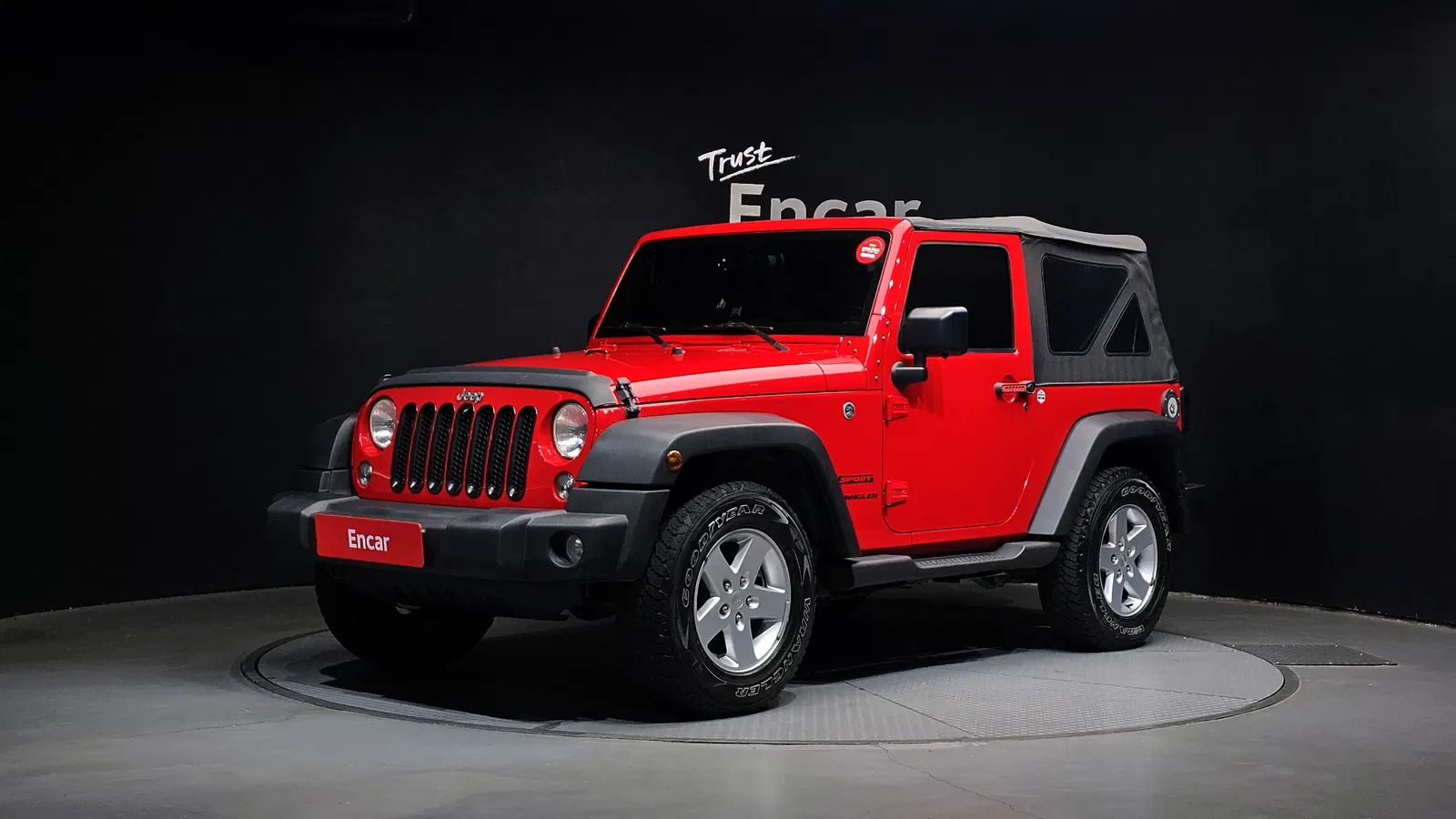 Jeep Wrangler (JK) 3.6 Sport 2 portes 2017 — photo 1 sur 26