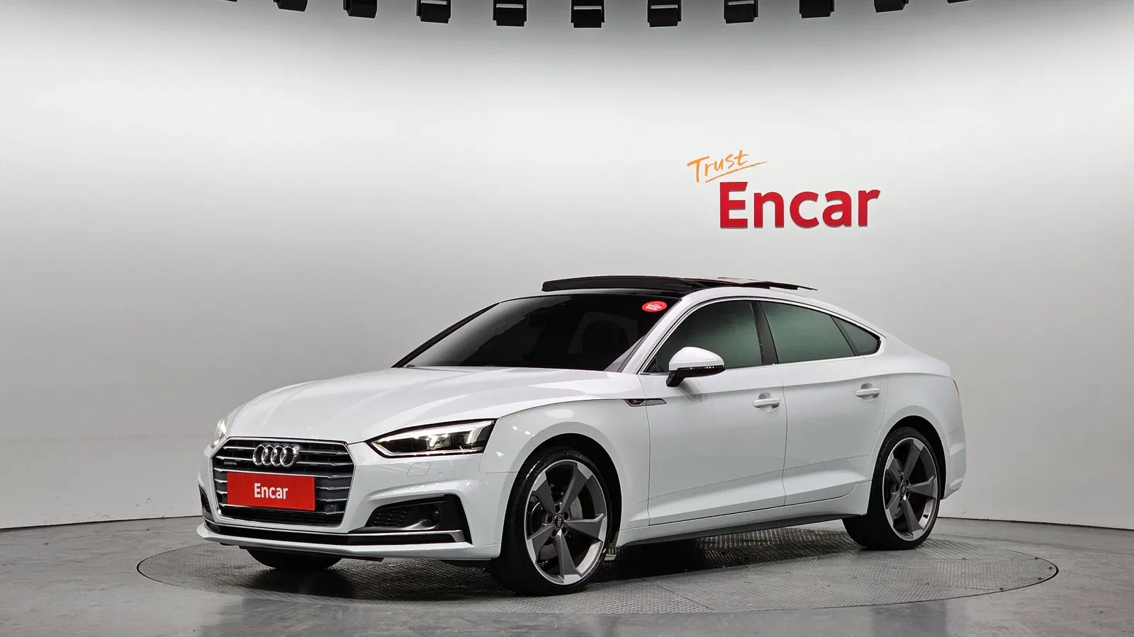 Audi A5 (F5) 45 TFSI Quattro Premium Sportback 2019 — photo 1 sur 20