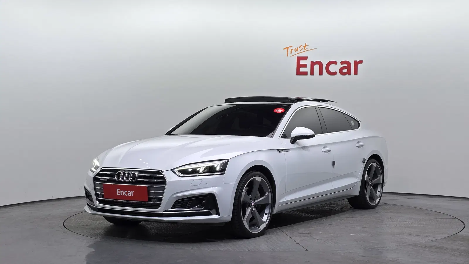 Audi A5 (F5) 45 TFSI Quattro Premium Sportback 2019 — photo 1 sur 20