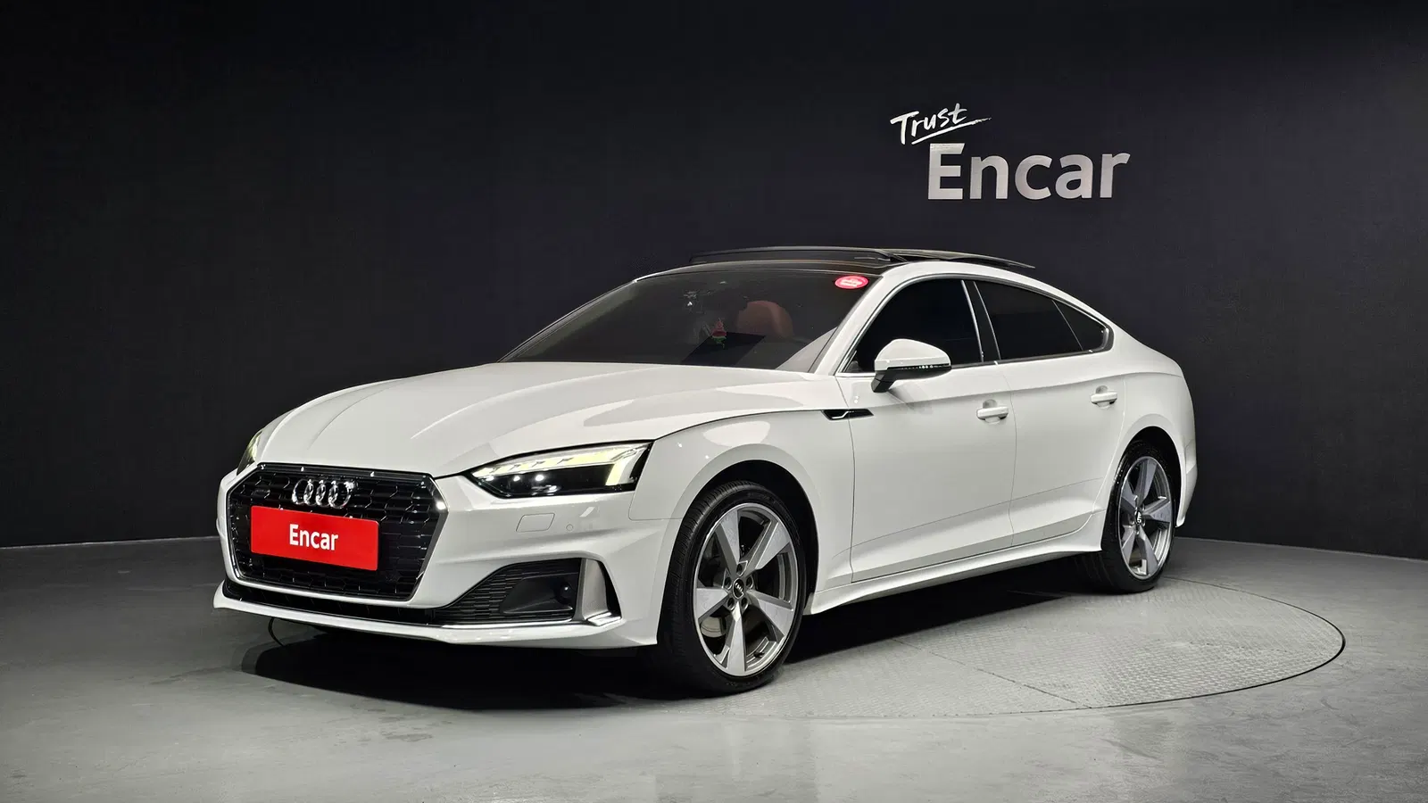 Audi A5 (F5) 40 TFSI Quattro Sportback 2021 — photo 1 sur 26