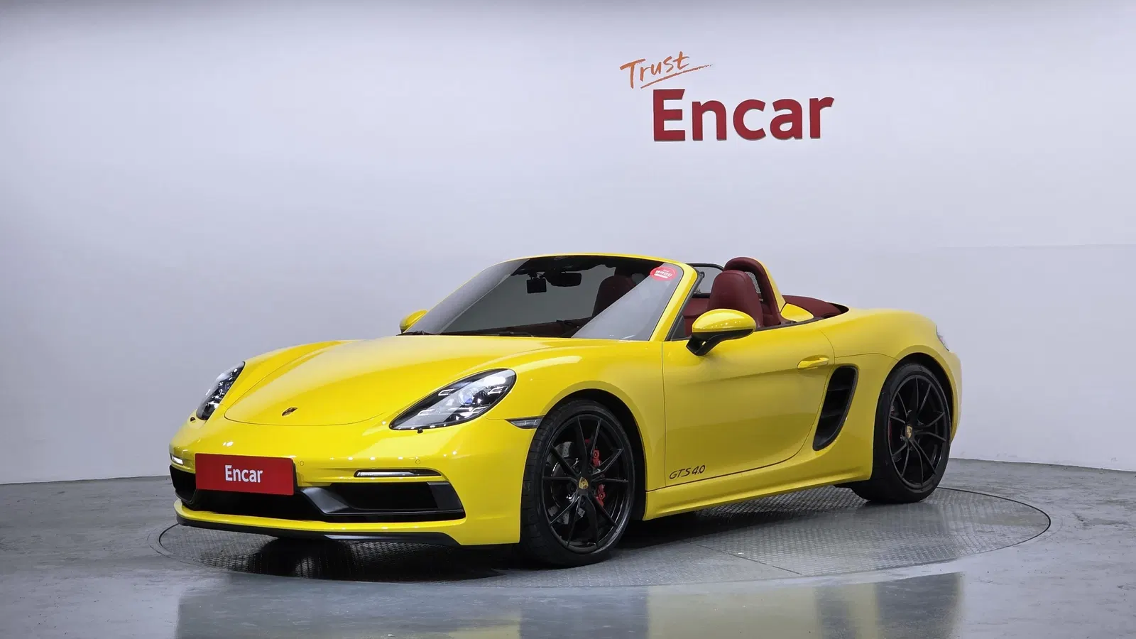 Porsche 718 Boxster 2.5 GTS 2018 — photo 1 sur 26