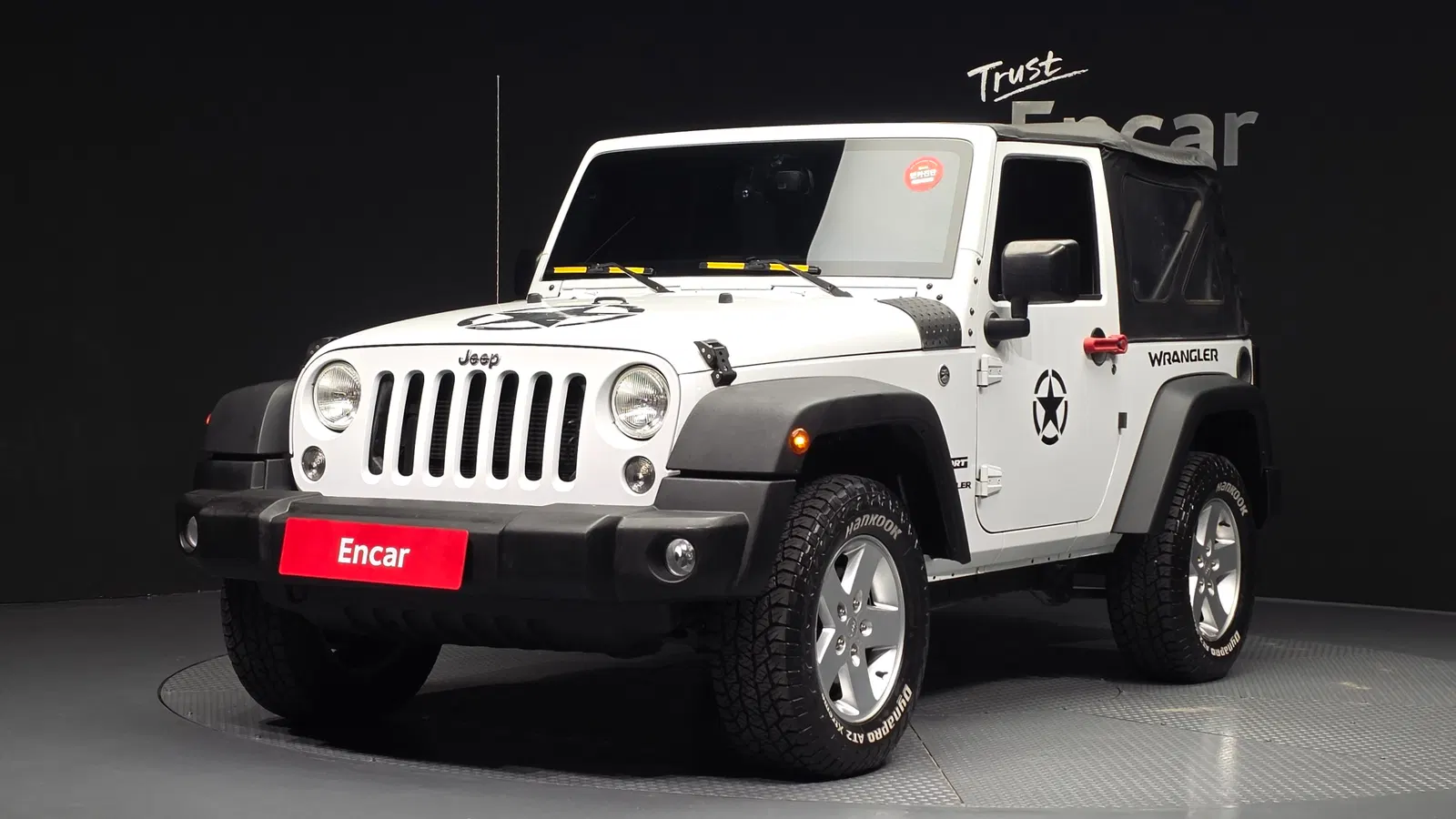 Jeep Wrangler (JK) 3.6 Sport 2 portes 2016 — photo 1 sur 20