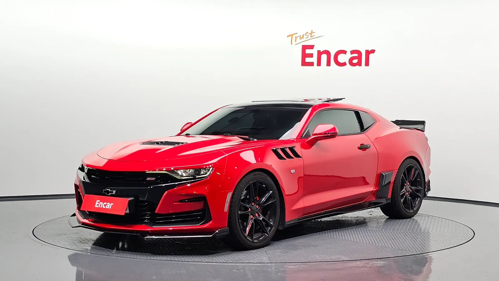 Chevrolet Camaro SS 6.2 V8 Volcano Red 2019 — photo 1 sur 35