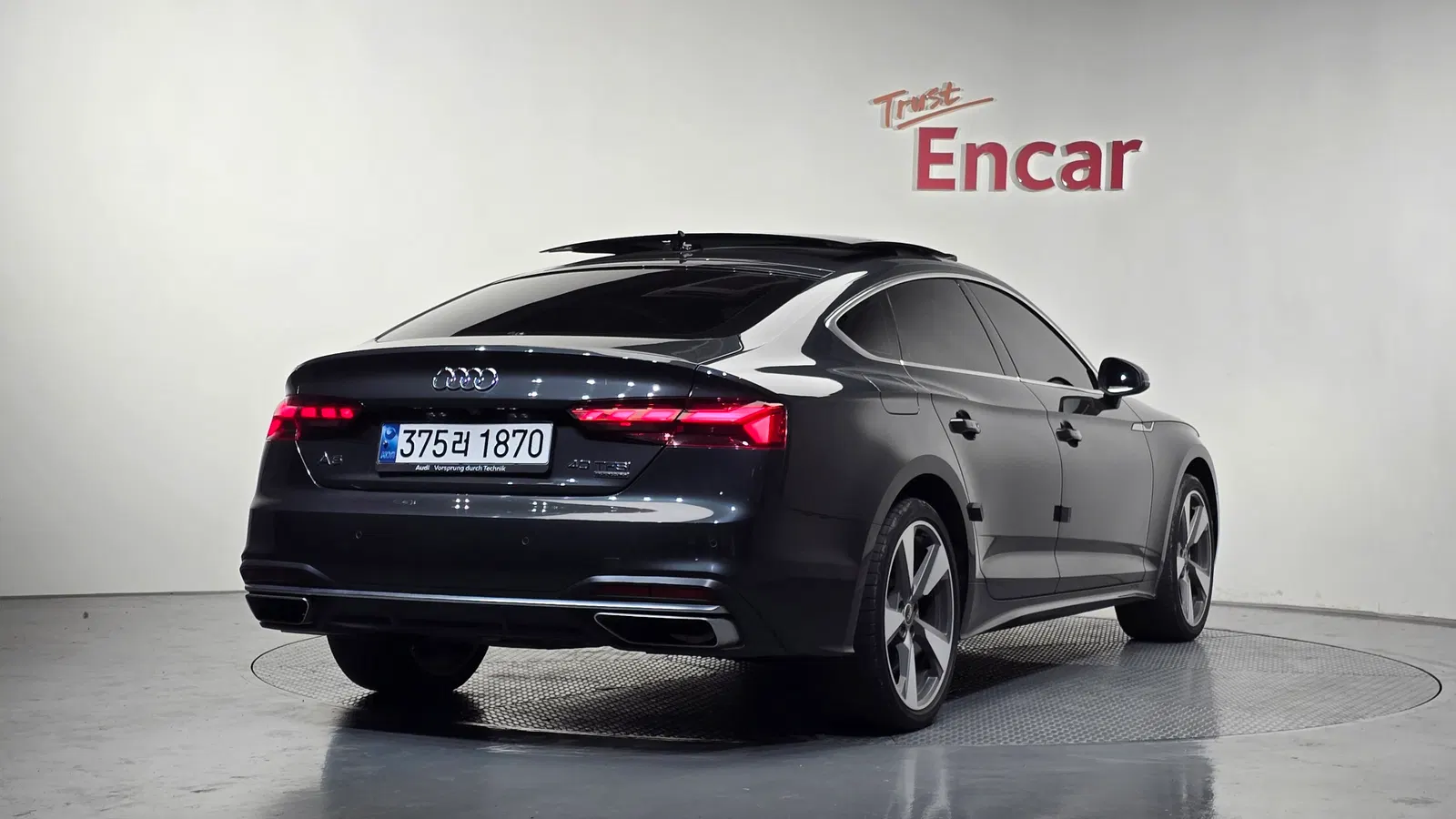 Audi A5 (F5) 40 TFSI Quattro Sportback 2021 — photo 1 sur 30