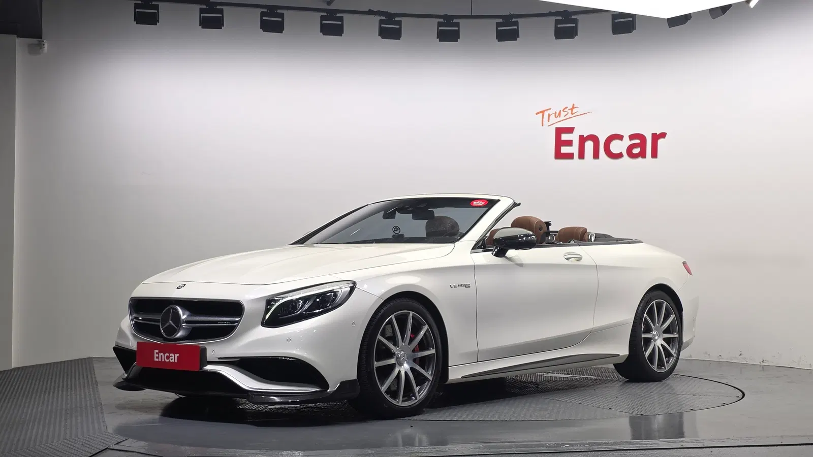 Mercedes-AMG Classe S S63 4MATIC Cabriolet (W222) 2017 — photo 1 sur 20