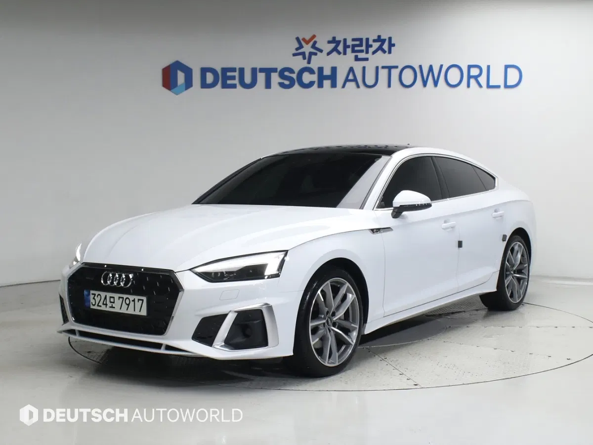 Audi A5 (F5) 45 TFSI Quattro Premium Sportback 2021 — photo 1 sur 26