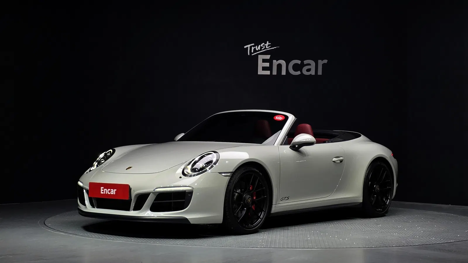 Porsche 911 Carrera GTS Cabriolet 2018 — photo 1 sur 39