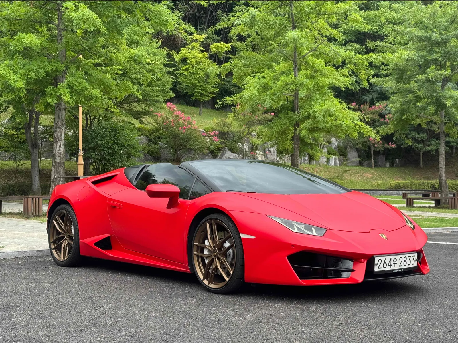 Lamborghini Huracán LP580-2 Spyder 2018 — photo 1 sur 18