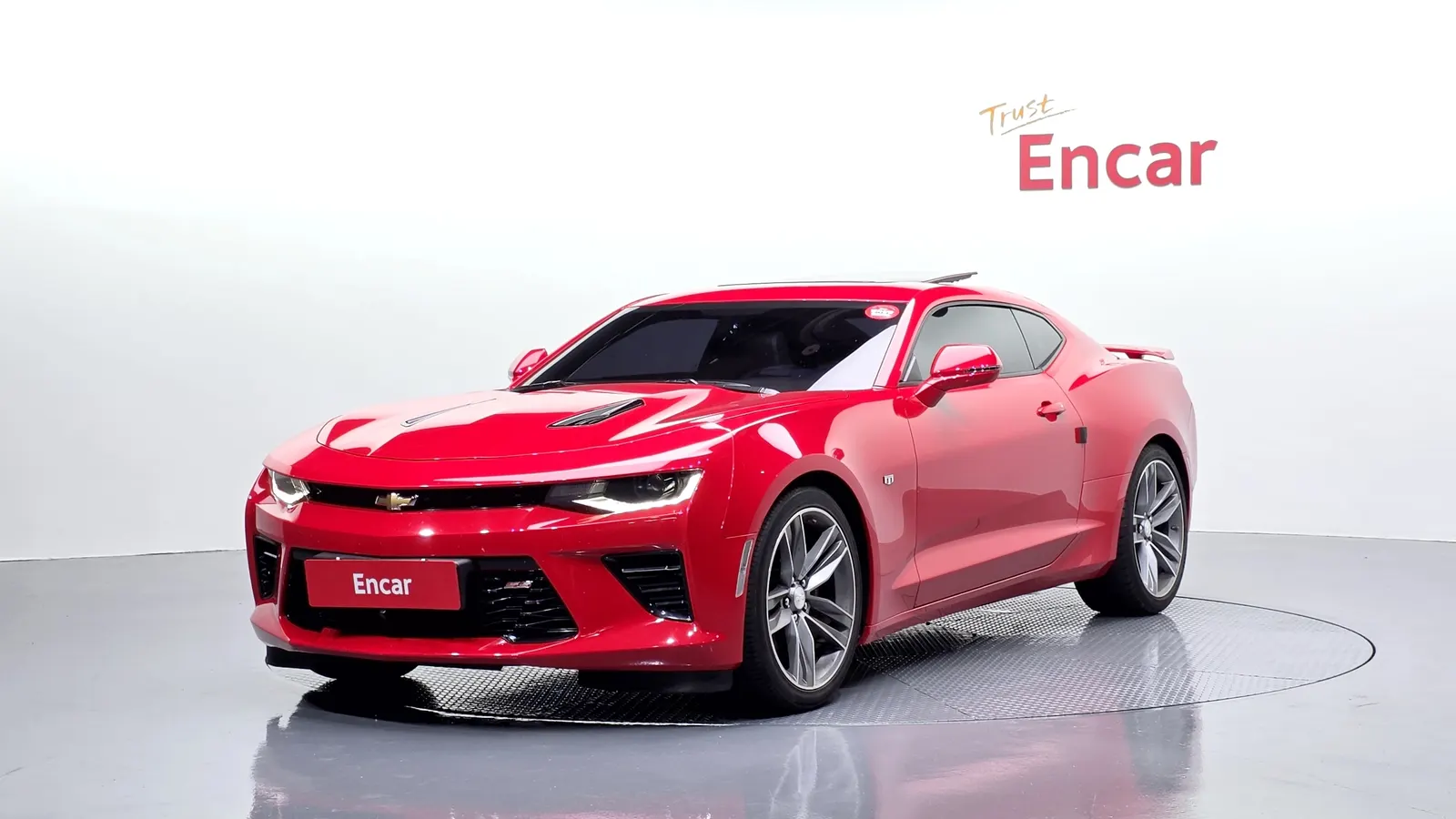 Chevrolet Camaro SS 6.2 V8 Volcano Red 2018 — photo 1 sur 33