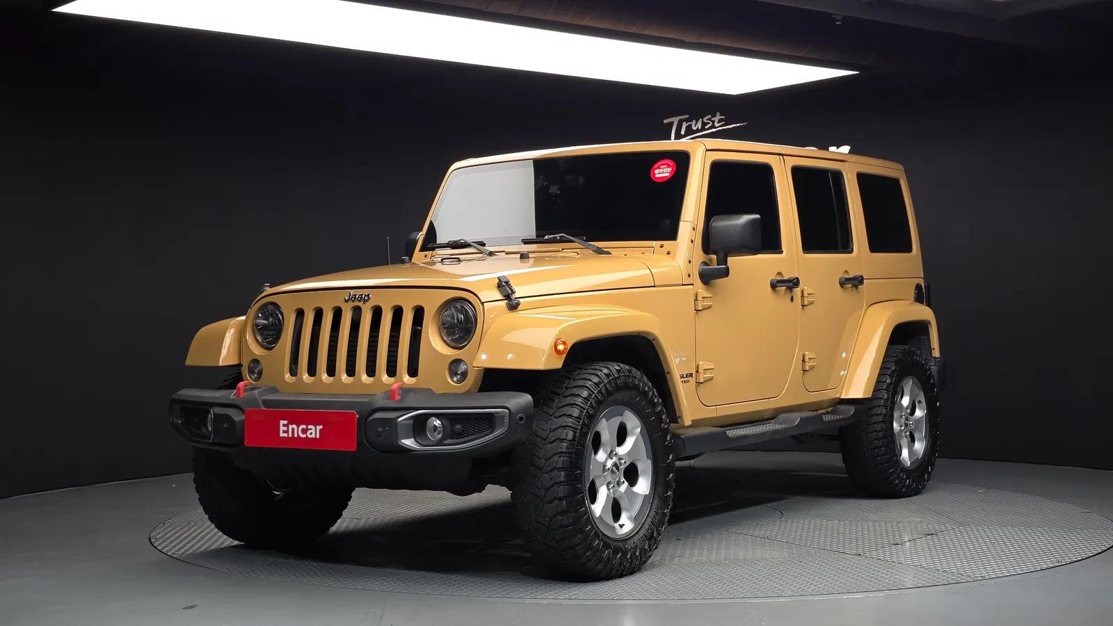 Jeep Wrangler (JK) 2.8 Diesel Sahara 4 portes 2014 — photo 1 sur 20
