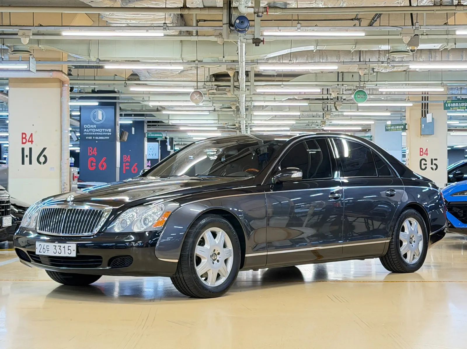 Mercedes-Maybach 57 5.5 V12 2004 — photo 1 sur 26