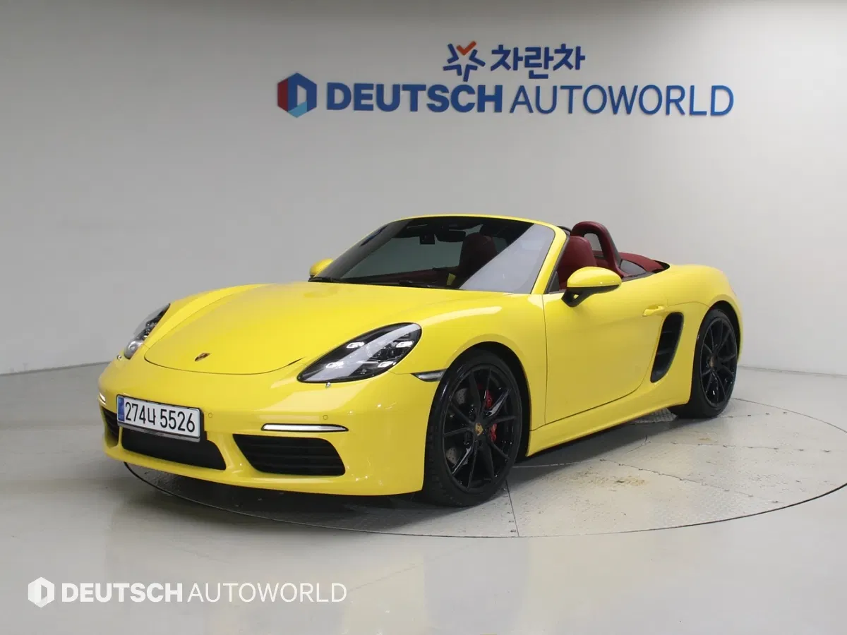 Porsche 718 Boxster S 2.5 2021 — photo 1 sur 26