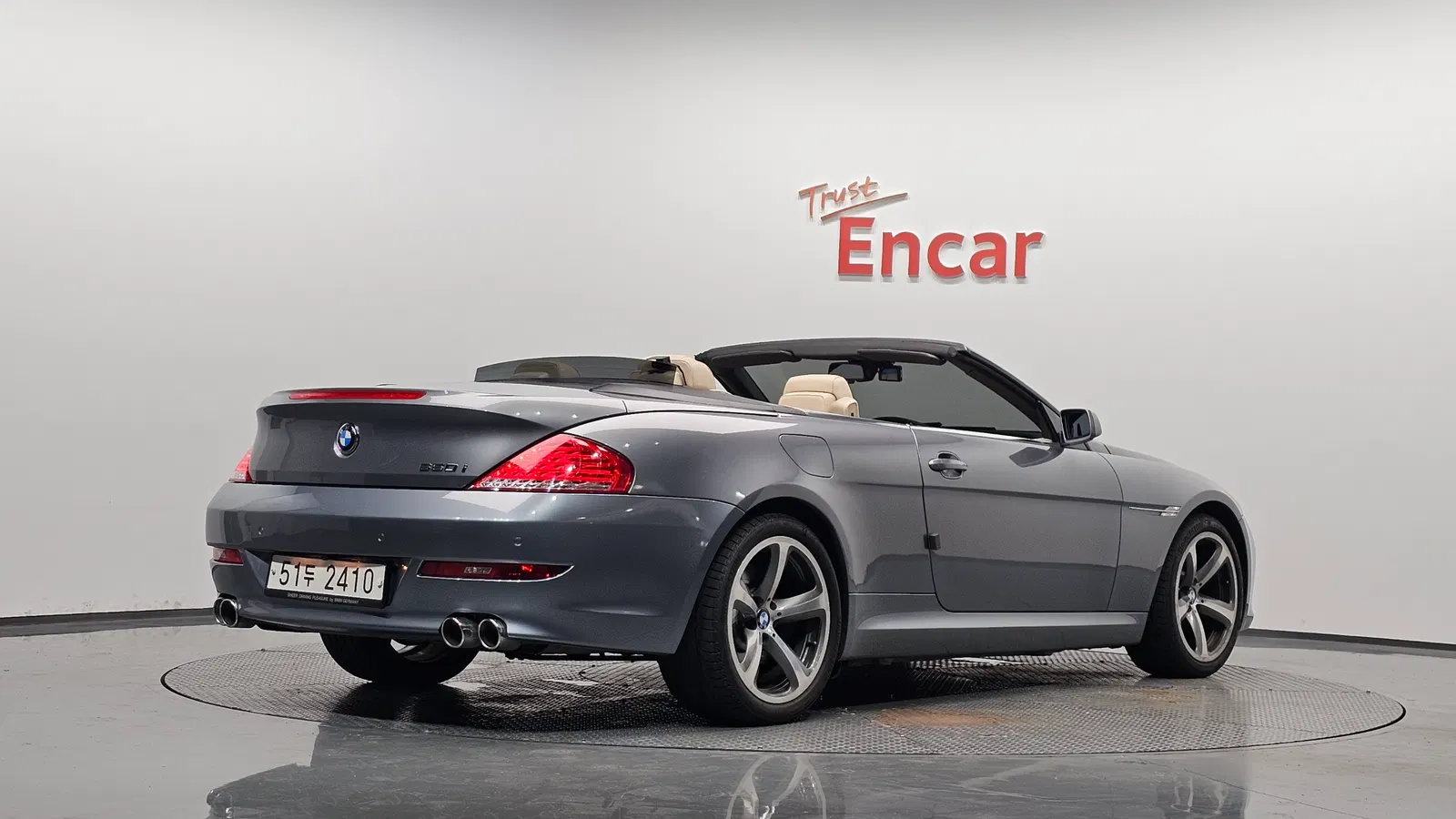BMW Série 6 (E63) 650i Convertible 2008 — photo 1 sur 38