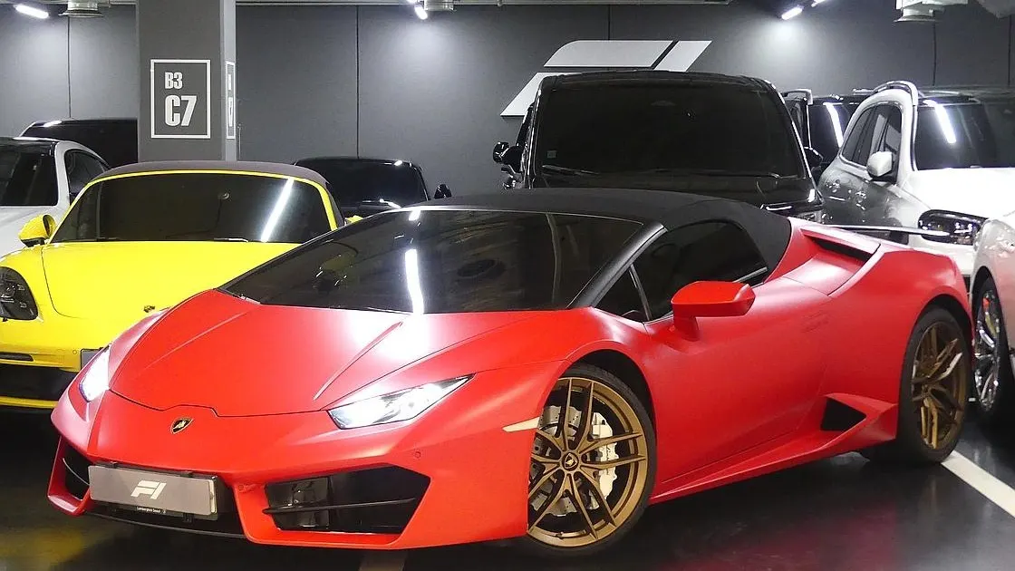 Lamborghini Huracán LP580-2 Spyder 2018 — photo 1 sur 22
