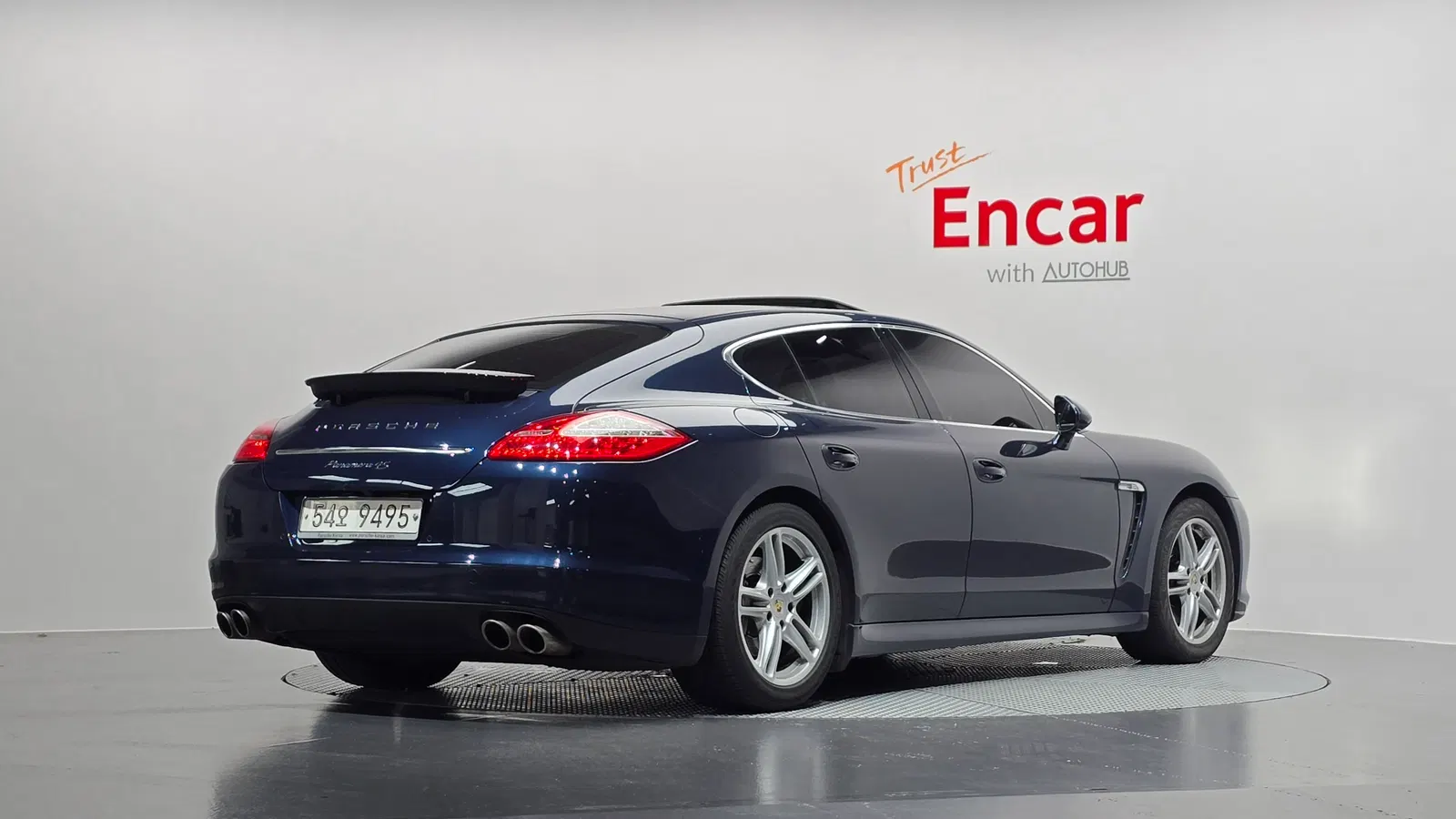 Porsche Panamera 4.8 4S 2011 — photo 1 sur 32