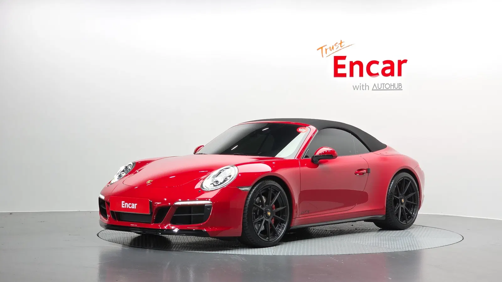 Porsche 911 Carrera 4 GTS Cabriolet 2018 — photo 1 sur 31