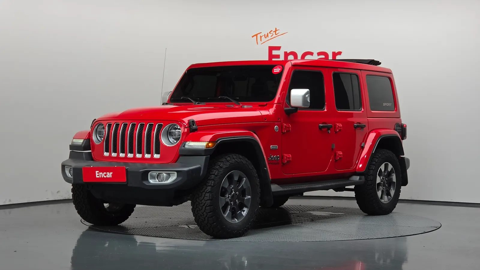 Jeep Wrangler (JL) 2.0 Overland Power Top 4 portes 2020 — photo 1 sur 35