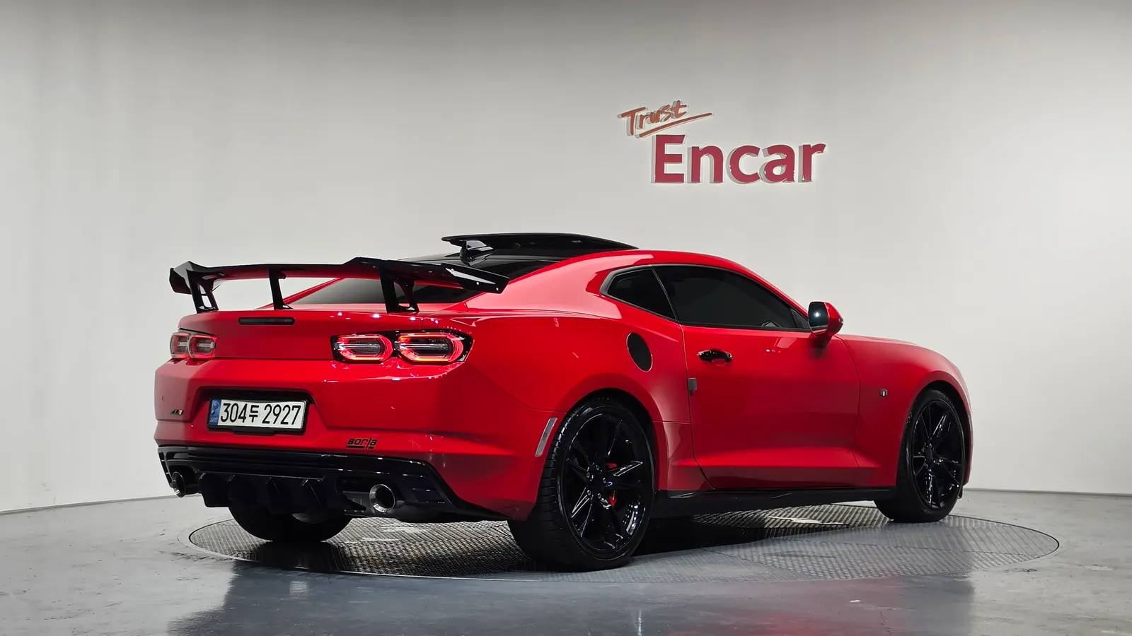 Chevrolet Camaro SS 6.2 V8 Volcano Red 2021 — photo 1 sur 33
