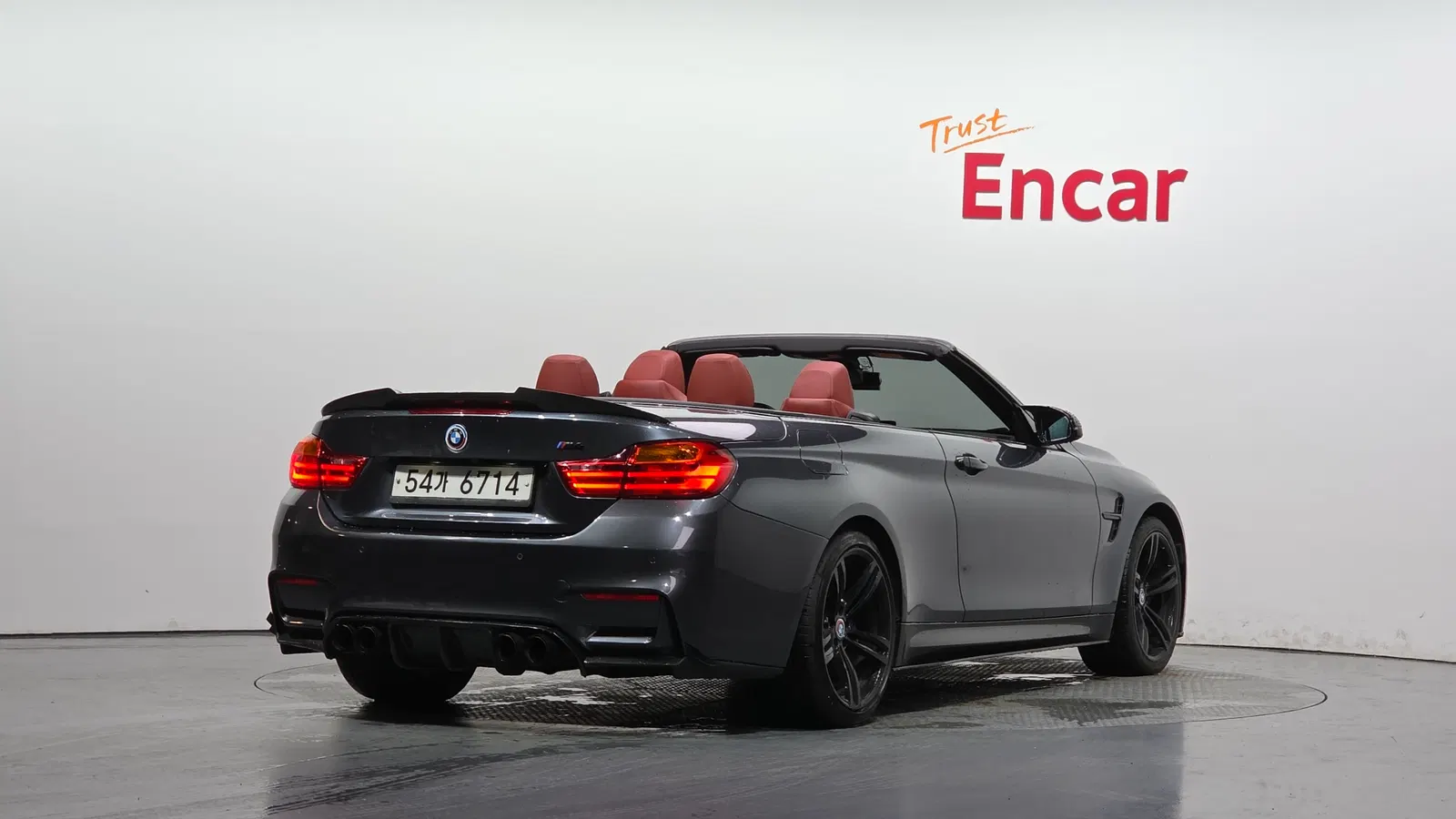BMW M4 (F82) M4 Convertible 2016 — photo 1 sur 34
