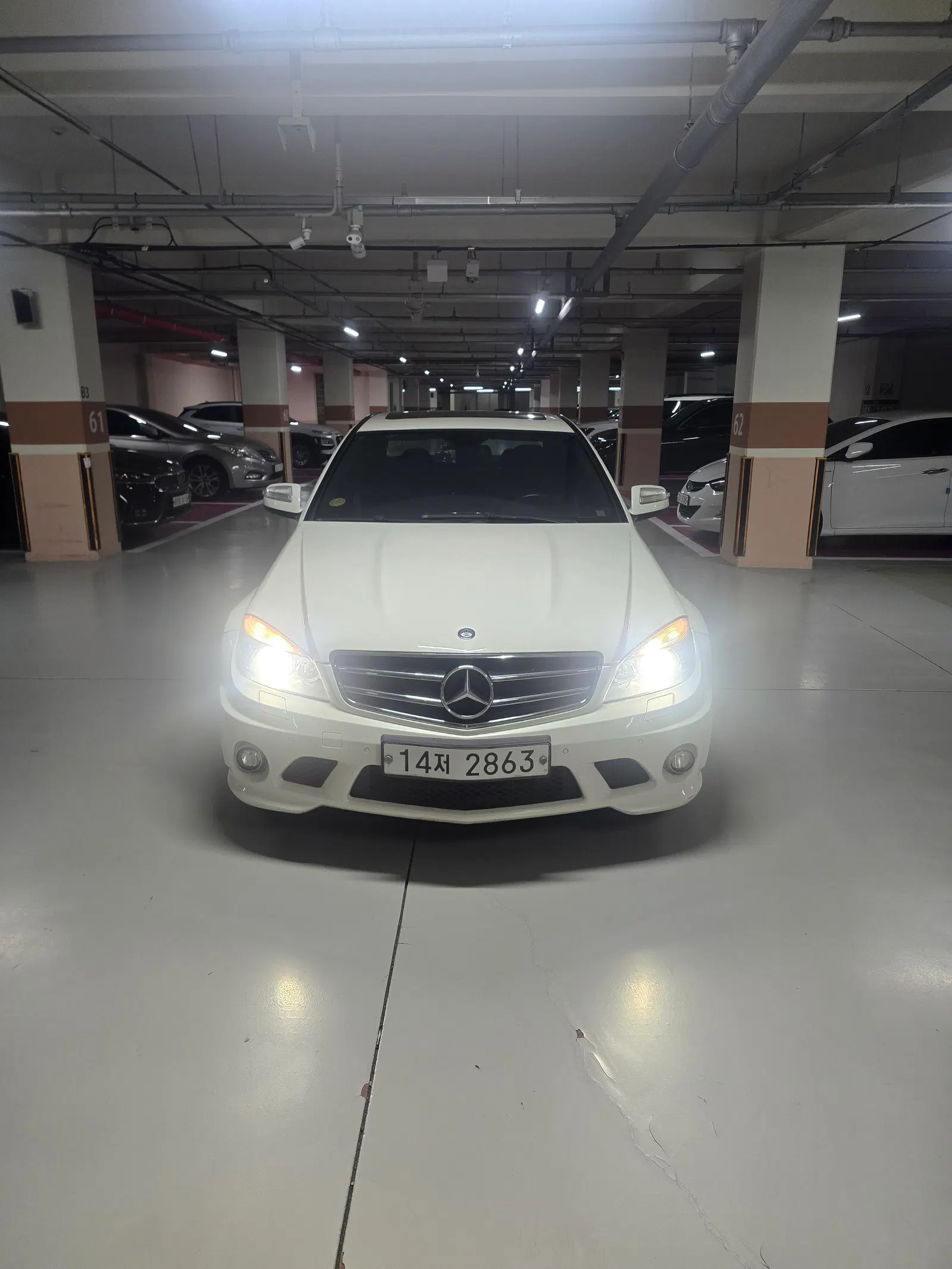 Mercedes-AMG Classe C C63 Berline (W204) 2009 — photo 1 sur 10