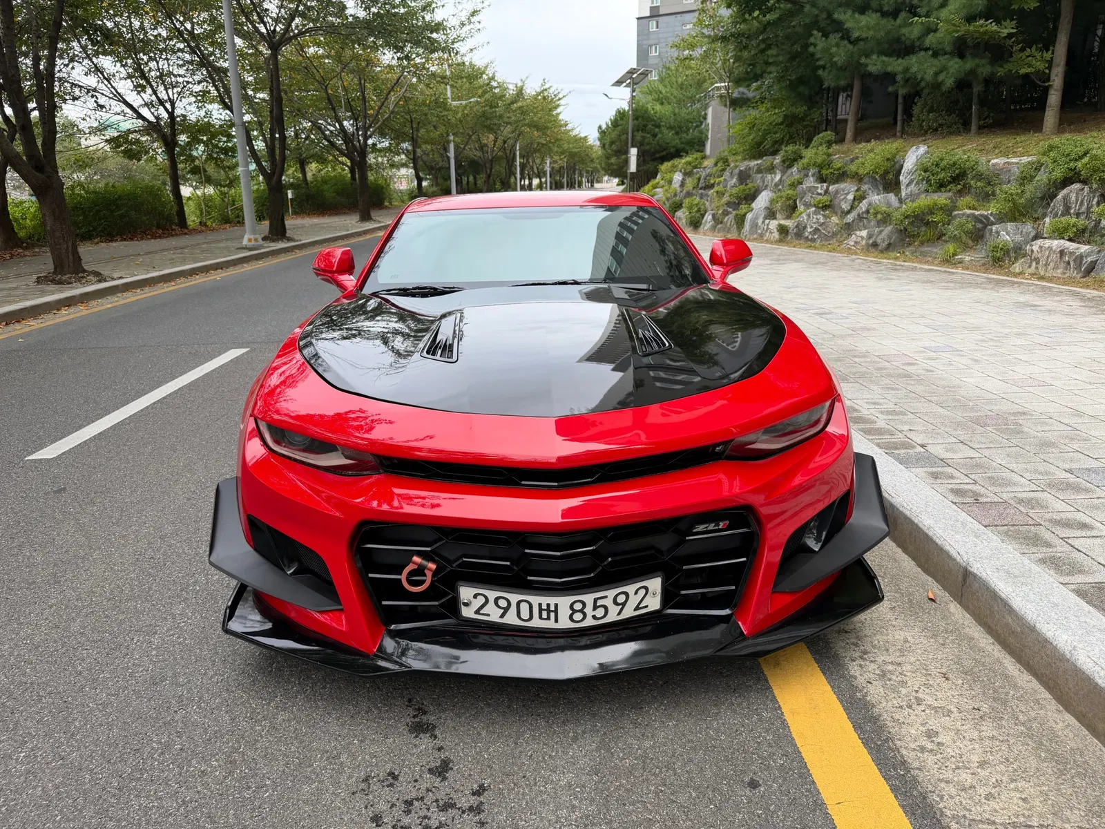 Chevrolet Camaro SS 6.2 V8 Volcano Red 2017 — photo 1 sur 26