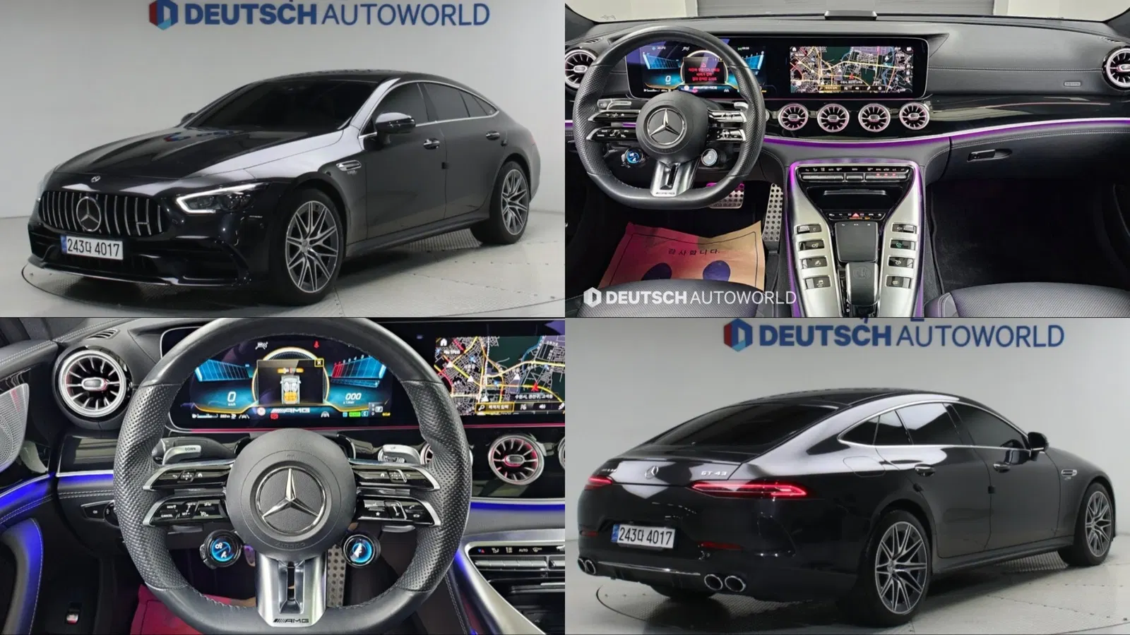 Mercedes-AMG AMG GT 4 portes 43 4MATIC+ 2022 — photo 1 sur 26