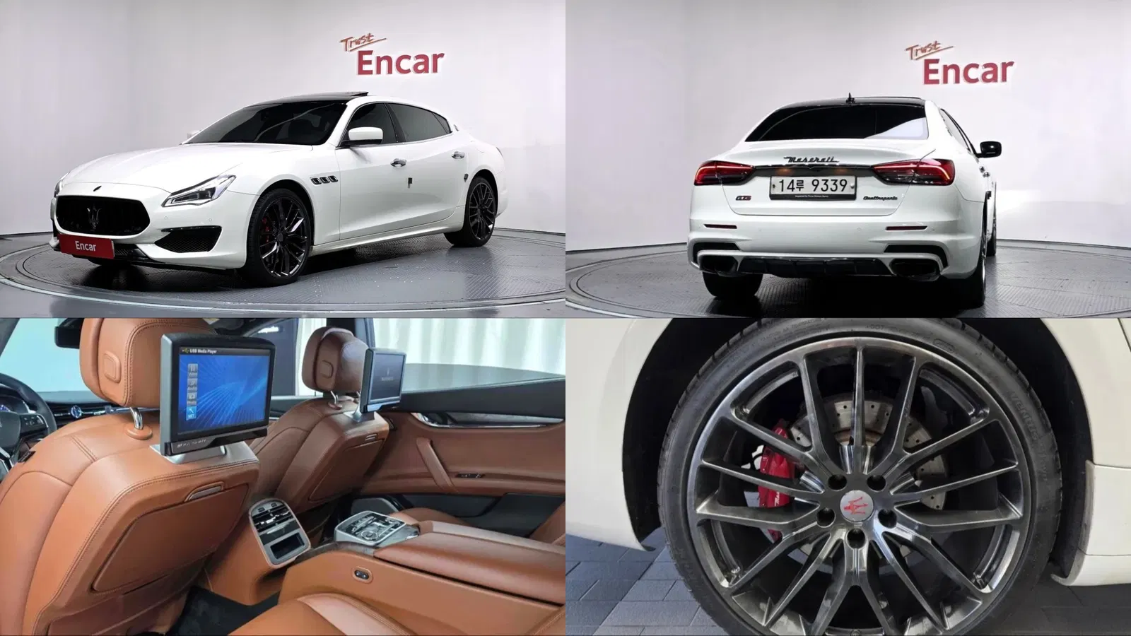 Maserati Quattroporte GTS 3.8 V8 2015 — photo 1 sur 26