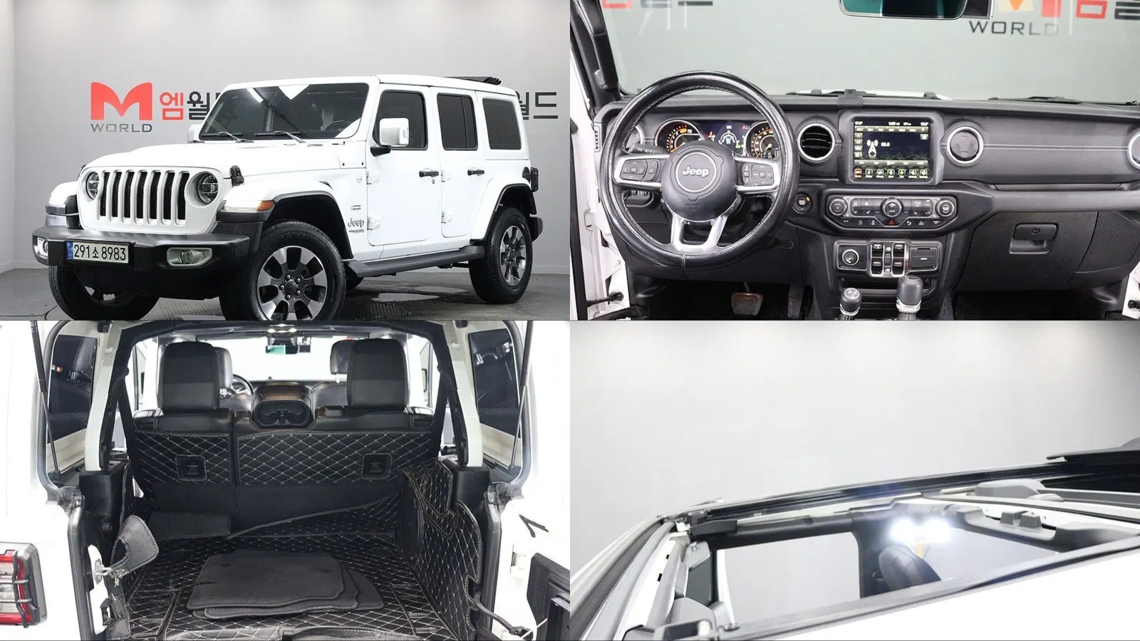 Jeep Wrangler (JL) 2.0 Overland Power Top 4 portes 2022 — photo 1 sur 26