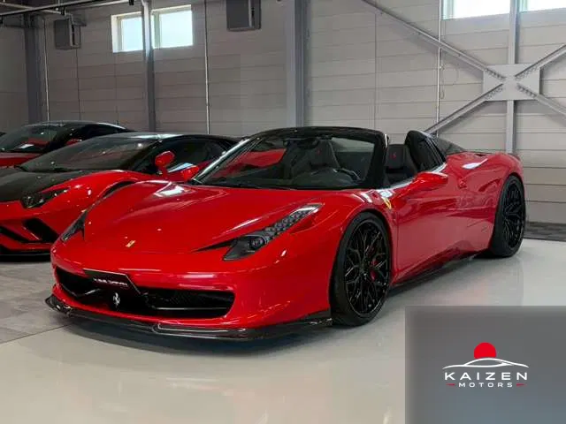 Ferrari 458 Spider F1 DCT 2013 — photo 1 sur 8