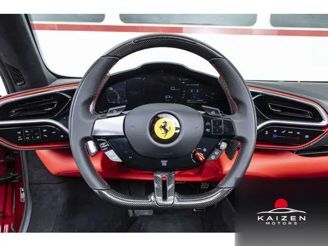 Ferrari 296GTS F1 DCT Rosso Imora 2024 — photo 1 sur 8