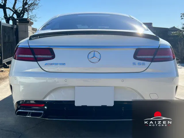 Mercedes-AMG Classe S S63 Plus 4WD S63 Coupé 2018 — photo 1 sur 8