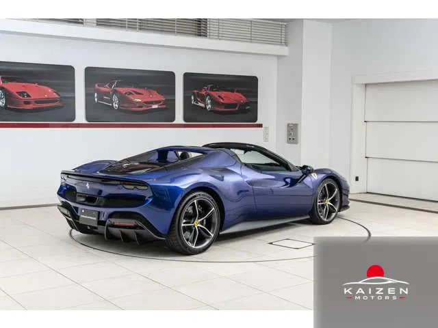 Ferrari 296GTS F1 DCT BLU ELETTRICO TORTORA 2024 — photo 1 sur 8