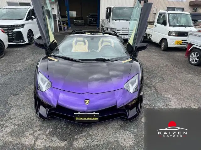 Lamborghini Aventador Roadster LP700-4 4WD 2014 — photo 1 sur 8