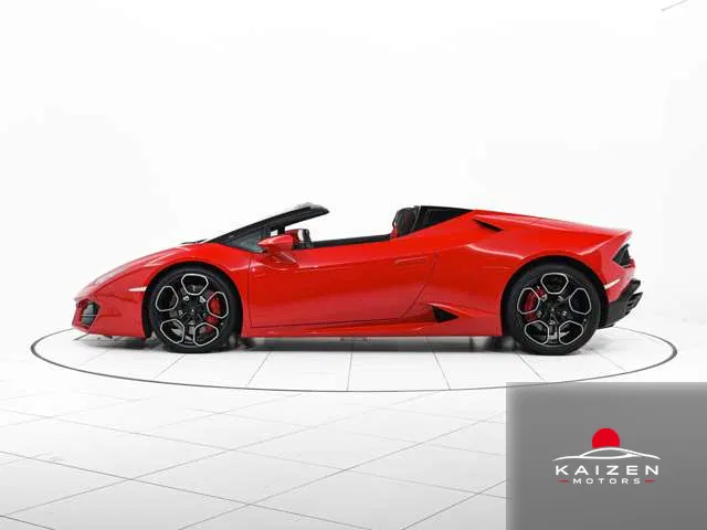 Lamborghini Huracán Spider RWD (LDF) Rosso Mars 2017 — photo 1 sur 8
