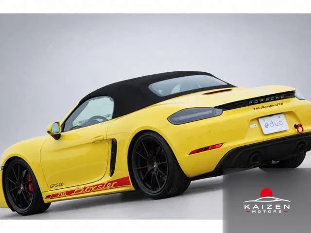 Porsche 718 Boxster GTS 4.0 Sport Chrono Pack V3inox-line for 718boxster 2021 — photo 1 sur 8