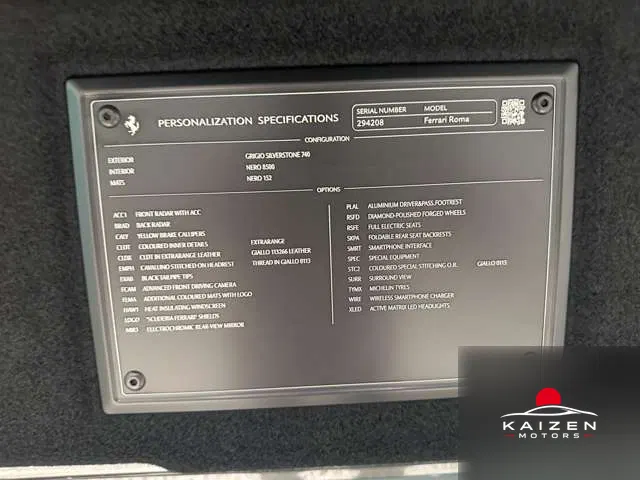Ferrari Roma F1 DCT ADAS Full Pack AppleCarPlay 2023 — photo 1 sur 8