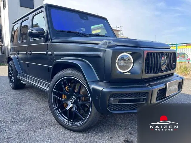 Mercedes-AMG Classe G G63 Edition Mat Black 4WD Night Pack Carbon Pack 2019 — photo 1 sur 8
