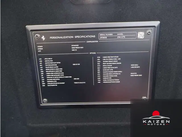 Ferrari 296GTS F1 DCT 2023 — photo 1 sur 8
