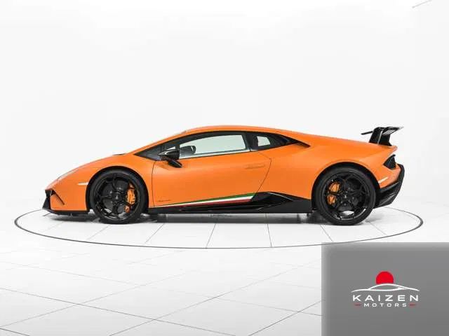 Lamborghini Huracán (LDF) 4WD Arancio Antheaus 2018 — photo 1 sur 8