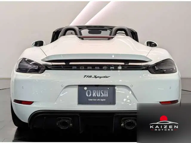 Porsche 718 Spider 4.0 Sport Chrono Pack 2022 — photo 1 sur 8