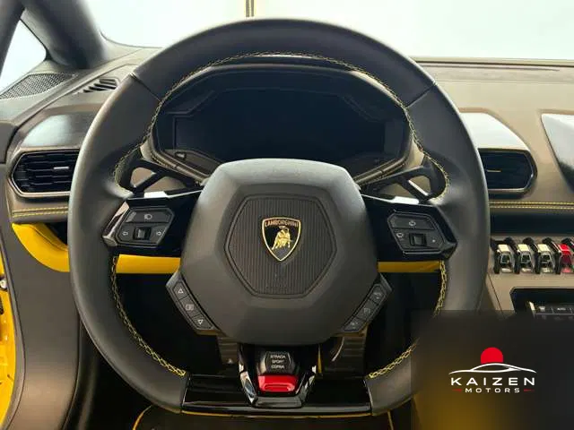 Lamborghini Huracán EVO RWD (LDF) Giallo Belenus 2020 — photo 1 sur 8
