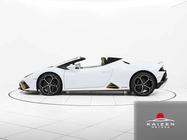 Lamborghini Huracán Spider EVO RWD (LDF) Bianco Asopo 2023 — photo 1 sur 8
