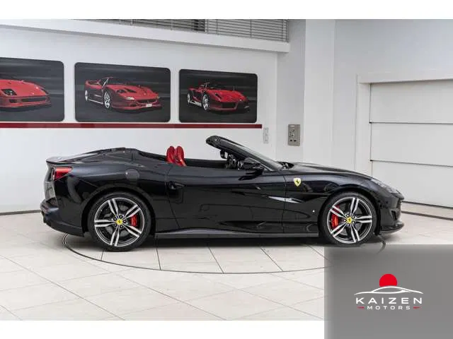 Ferrari Portofino F1 DCT Nero Rosso Ferrari 2019 — photo 1 sur 8