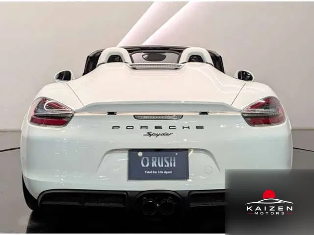 Porsche Boxster Spider Sport Chrono Pack 2016 — photo 1 sur 8