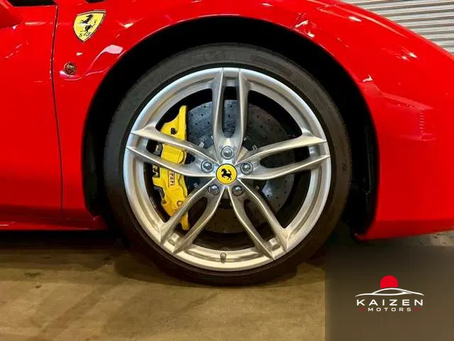 Ferrari 488 Spider F1 DCT ROSSO CORSA CUOIO Premium Hi-Fi 2017 — photo 1 sur 8