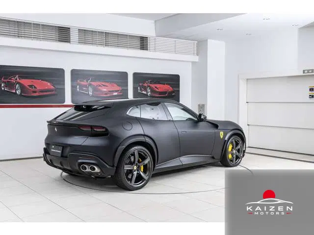 Ferrari Purosangue F1 DCT 4WD Nero Opaco Rosso 2026 — photo 1 sur 8