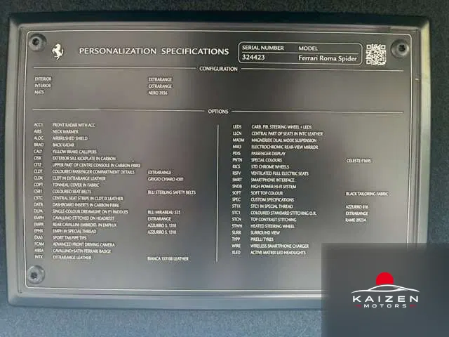 Ferrari Roma Spider F1 DCT 2025 — photo 1 sur 8