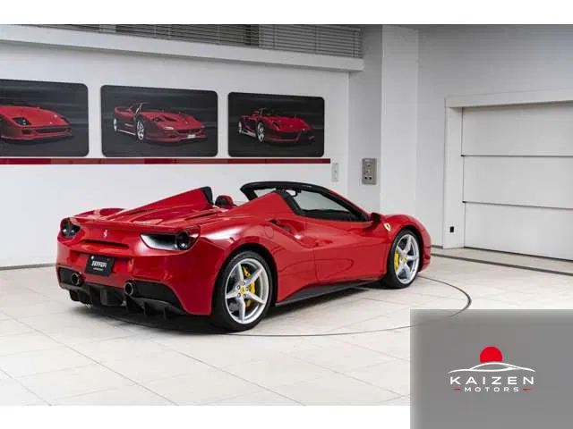 Ferrari 488 Spider F1 DCT Rosso Corsa Rosso Ferrari 2017 — photo 1 sur 8
